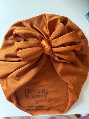Bunny Knots Lockette | Baja Orange | Swim turban size S NWT